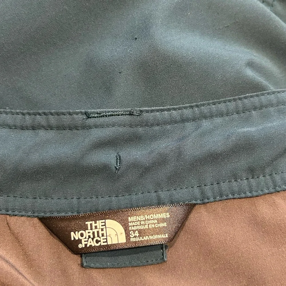 The North Face Board Shorts Mens 34 Green‎ Drawstring Swim Trunks